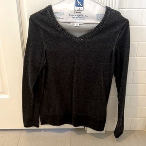 Ladies M gray golf sweater. Barely worn.